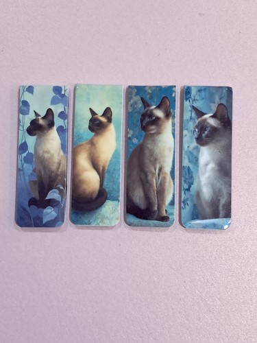 Magnetic bookmarks siamese - -,