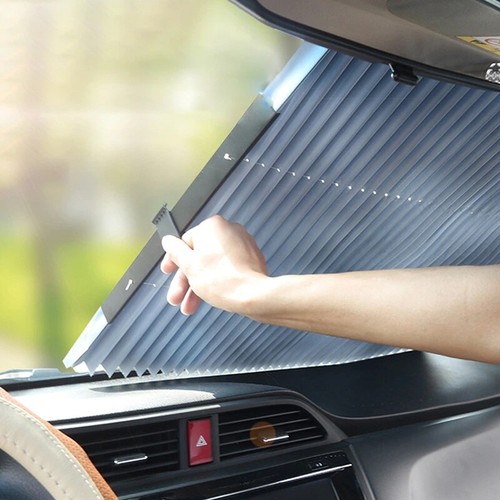 Retractable car front window - retractable,