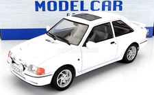 MCG 1/18 DIECAST 1990 FORD ESCORT MK4 MKIV RS TURBO S2 IN DIAMOND WHITE