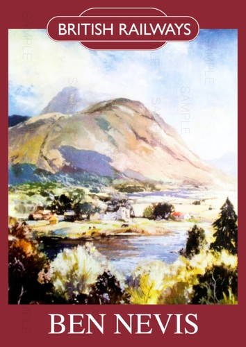 Ben nevis vintage railway - vintage,