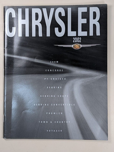 2002 chrysler sales brochure - sales,