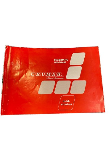 Crumar schematic diagram mod - crumar,