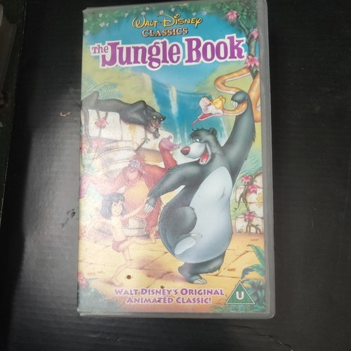 The jungle book vhs pal - jungle, video