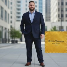 Hickey Freeman Suit Mens 50 R