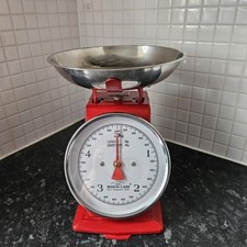 Mason Cash Kitchen Scales Red
