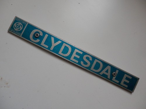 Alloy lorry truck badge - alloy,