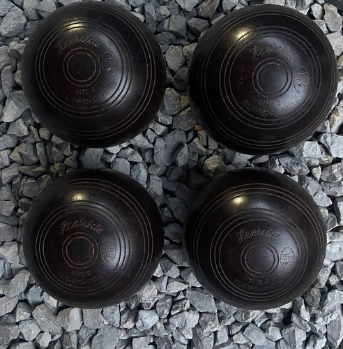 Henselite lawn bowls - henselite, set
