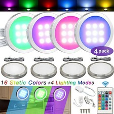 4PCS Dimmable LED Under