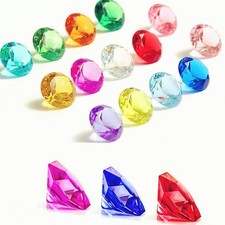 100Pieces Acrylic Diamond Gems