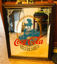 VINTAGE COCA COLA LARGE MIRROR