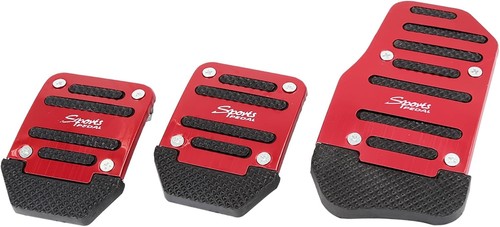 Stylish burgundy nonslip pedal - burgundy,