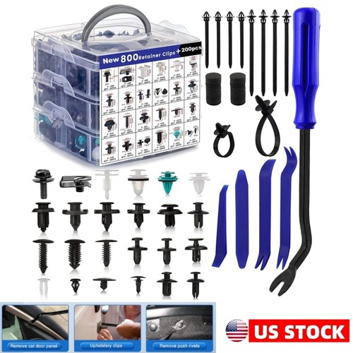 1000pcs car retainer fasteners - 1000pcs,