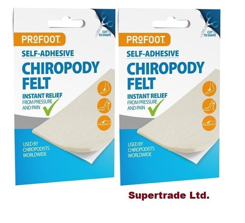 Profoot chiropody felt - chiropody, felt,instant
