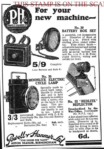 1930s advert h - 1930s, p