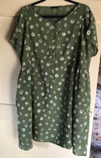 OSKA Comfort Green Print