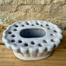 Vintage French Faience 20 Stem