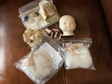 VINTAGE JOB LOT OF HAND MADE PORCELAIN DOLL PARTS/KITS SUE HARRINGTON
