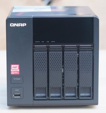 QNAP TS-420 NAS Server - Tested and Working