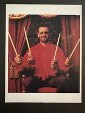 Ringo Starr Signed Photo with