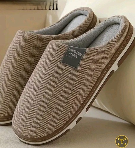 Mens slippers fur lined style - mens,