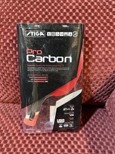 Stiga Pro Carbon Premium Ping Pong Table Tennis Paddle Racket T1290