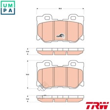 BRAKE PAD SET DISC BRAKE