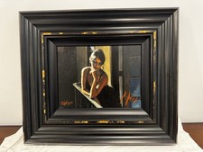 Saba At The Balcony by Fabian Perez