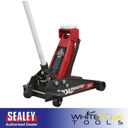 Sealey trolley jack - jack, red