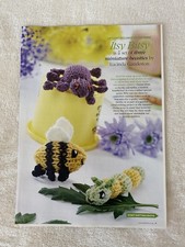 Itsy Bitsy Miniature Mini Beasts Toy Knitting Pattern To Make DK Cute Garden