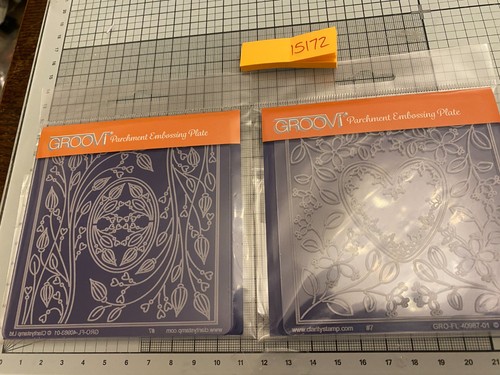 Groovi parchment embossing - parchment,