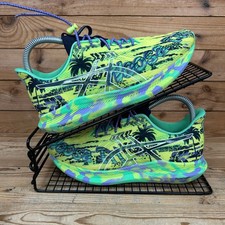 Asics Trainers Womens Size UK 4.5 Noosa Tri 14 Yellow Road Running Gym Shoes