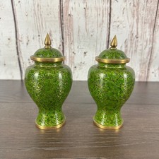 Vintage Set of 2 Cloisonne