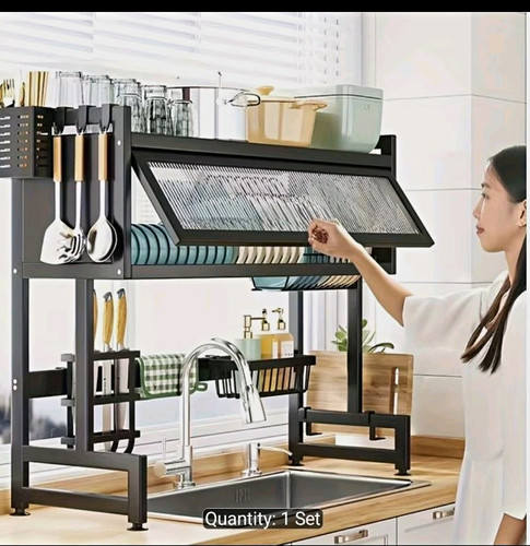 Over sink tier metal - over,