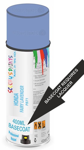 Basecoat aerosol for honda - basecoat,