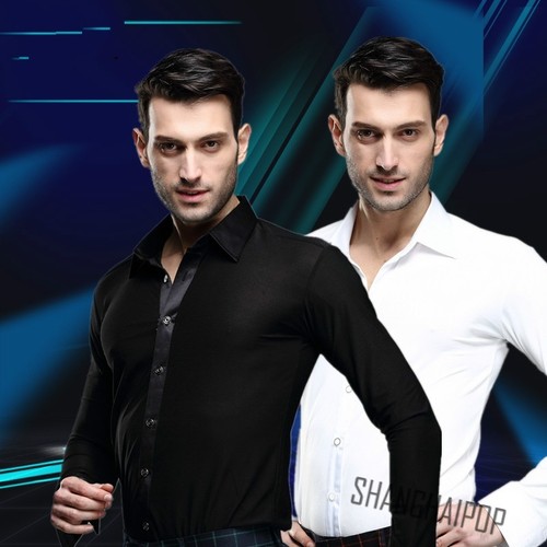 Men dance shirt ballroom - men,