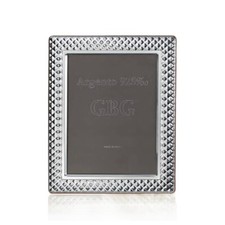 Hallmarked Solid Sterling Silver Picture / Photo Frame Bricks 4 x 6  Made  in It