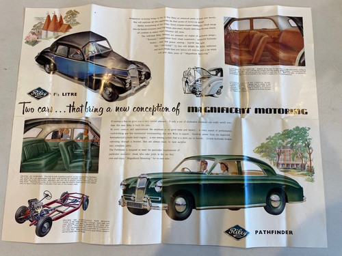 Riley range 1953 foldout - riley,