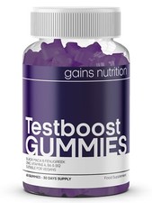 Testosterone Booster For Men, Testboost Maca Root Gummies, With Fenugreek