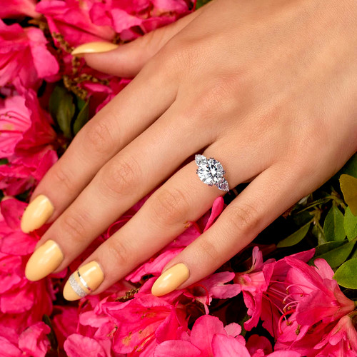 Diamond engagement ring round - engagement,