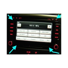VW GOLF TOURAN SCIROCCO RNS510