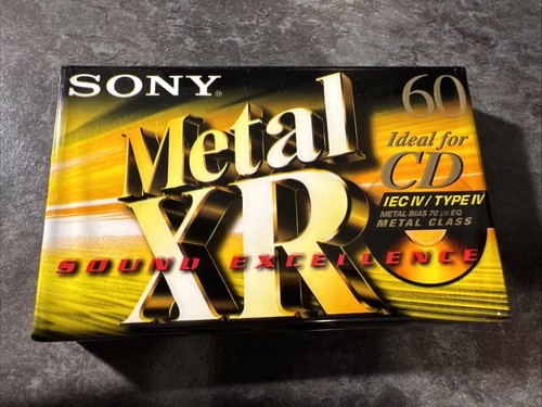 Sony metal type iv blank - sony, xr