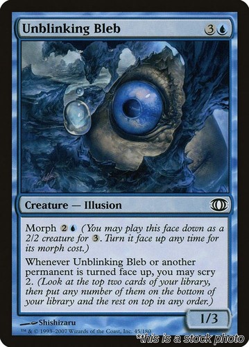 Unblinking bleb future sight - bleb,