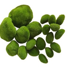 4 Size Artificial Moss Rocks