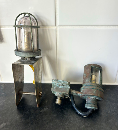 Vintage brass navigation - brass,