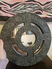 Large Heavy Celtic Design Wall Mirror Nemesis Now