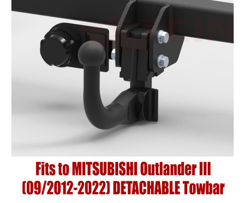 Detachable tow bar - detachable,