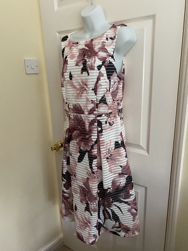 Ladies pink floral - pink, fit