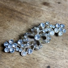 Silver Diamante Antique