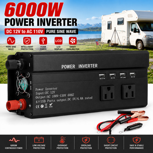 6000w solar converter car - 6000w,