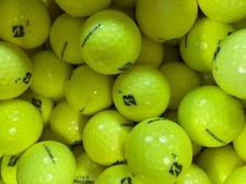 24  48 BRIDGESTONE YELLOW B330RX  TOUR B LAKE GOLF BALLS GRADE A B FREE P&P
